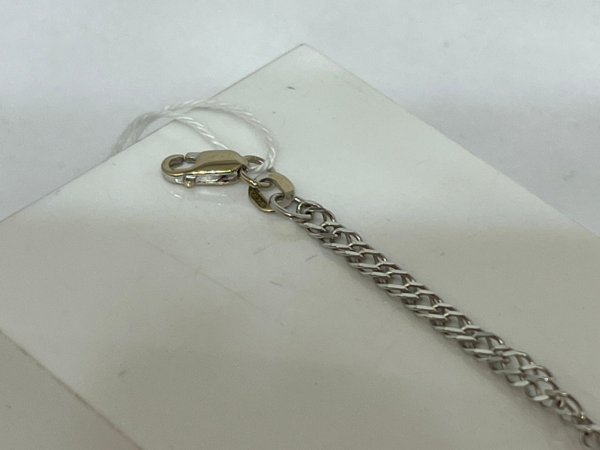 БРАСЛЕТ ПОЛНОВЕСНЫЙ Ромб двойной Au 585