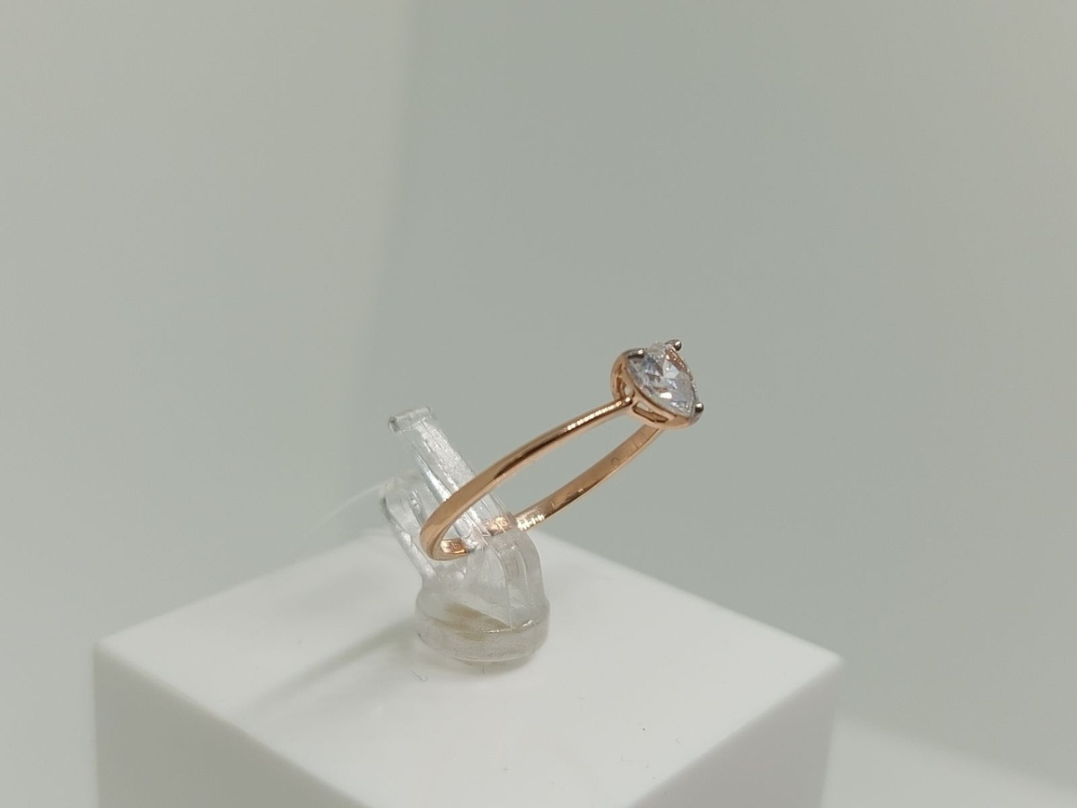 КОЛЬЦО С КАМНЕМ (Au 585)