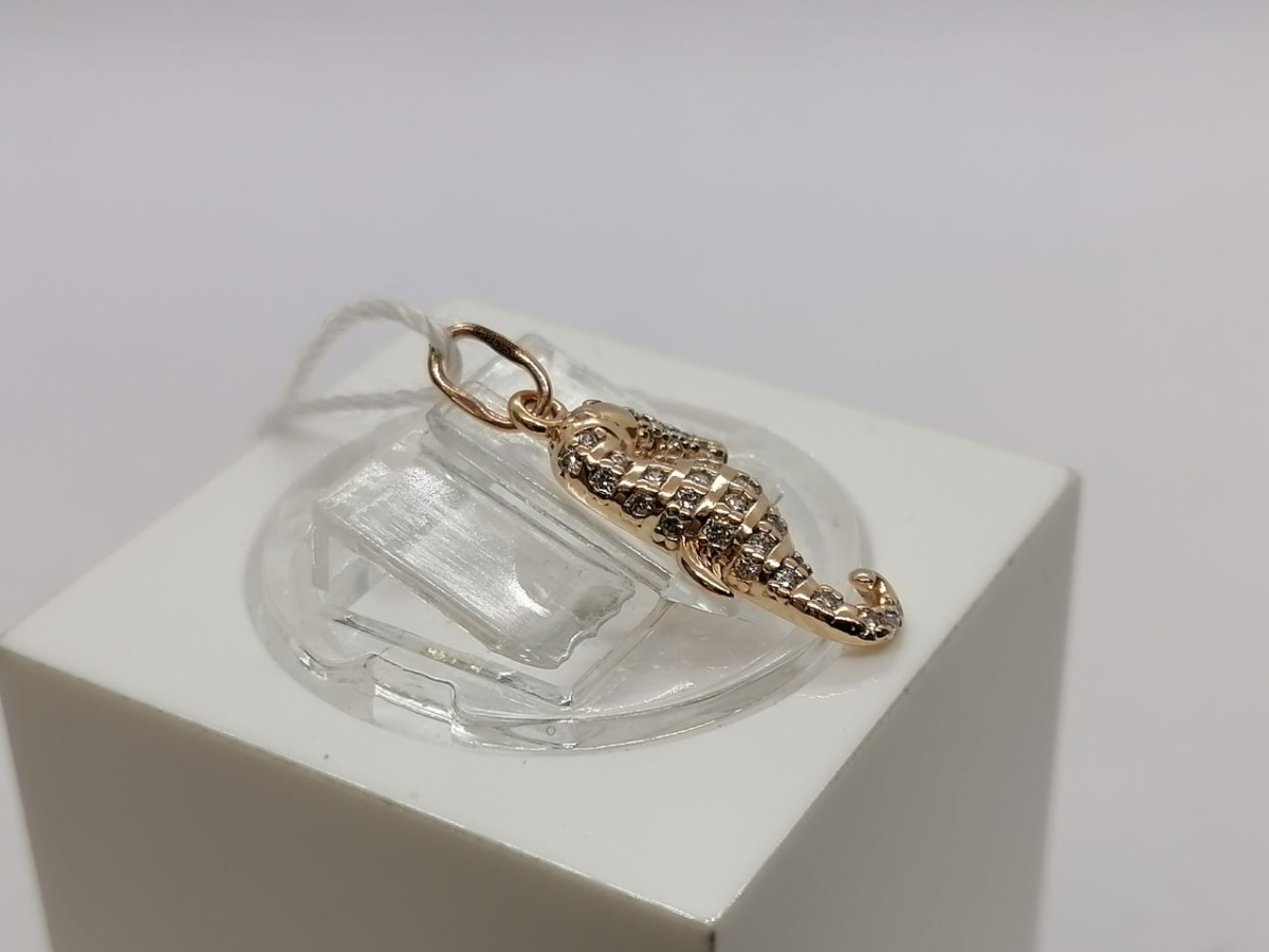 ПОДВЕСКА С КАМНЯМИ (Au 585)