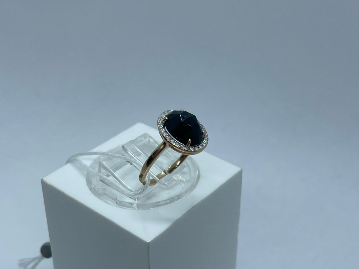 КОЛКМИ585 КОЛЬЦО С КАМНЯМИ (Au 585)