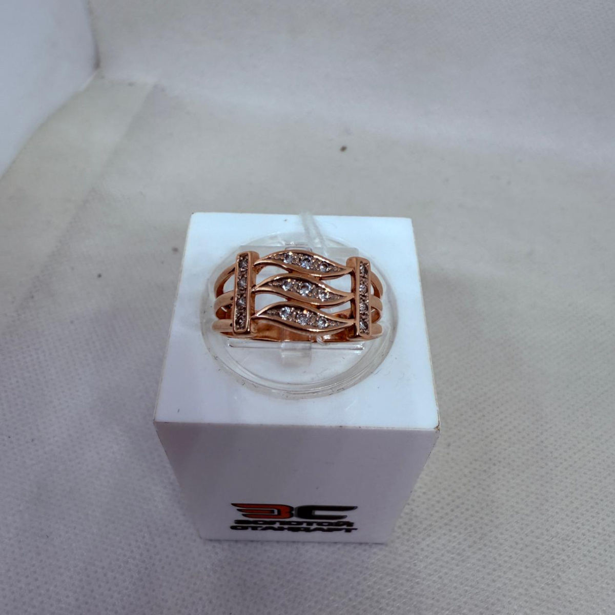 КОЛКМИ585 КОЛЬЦО С КАМНЯМИ (Au 585)