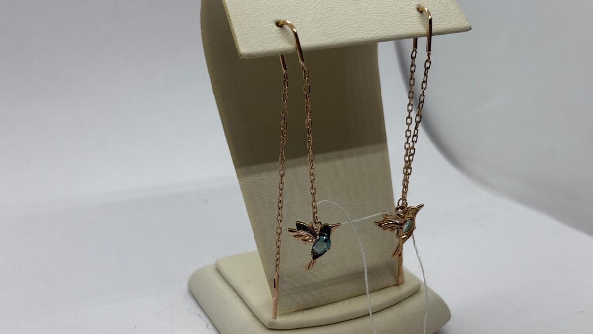 СПРО585 СЕРЬГИ ПРОДЕВКИ (Au 585)