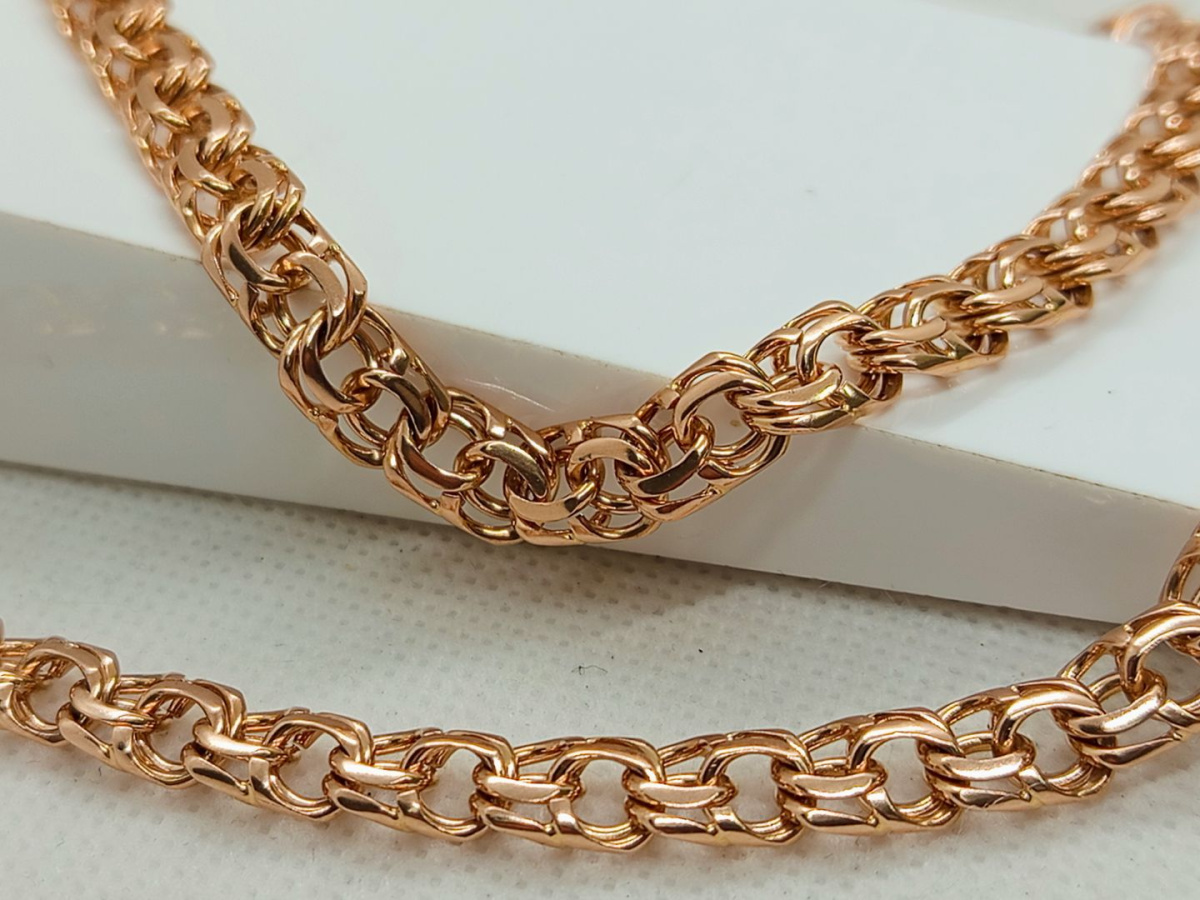 ЦЛБС585 ЦЕПЬ ПОЛНОВЕСНАЯ Бисмарк (Au 585)