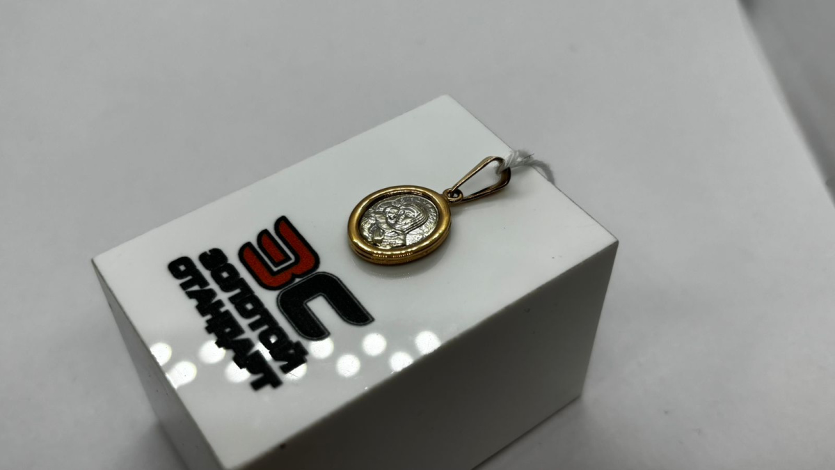 ПОДИБК585 ПОДВЕСКА ИКОНА БЕЗ КАМНЯ (Au 585)