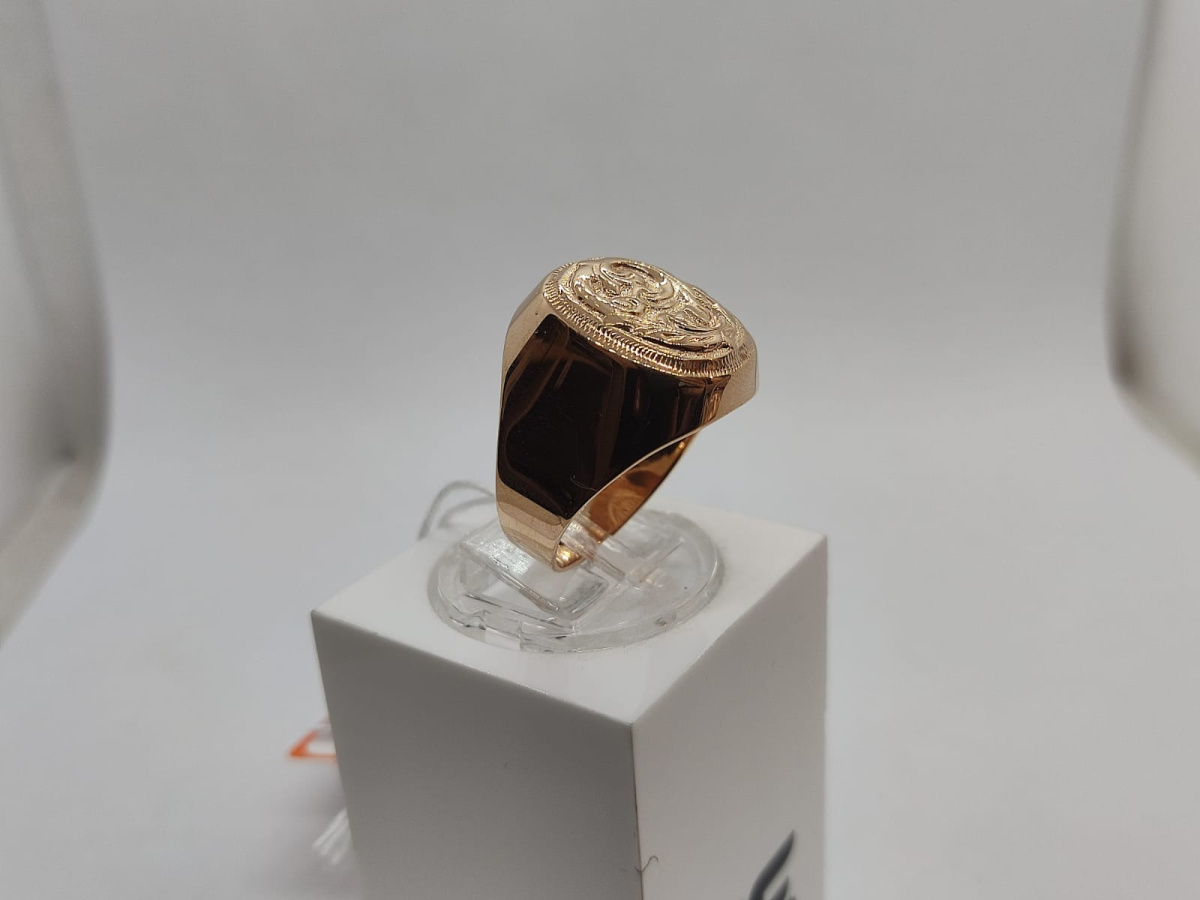 ПЕЧАТКА БЕЗ КАМНЯ (Au 583)