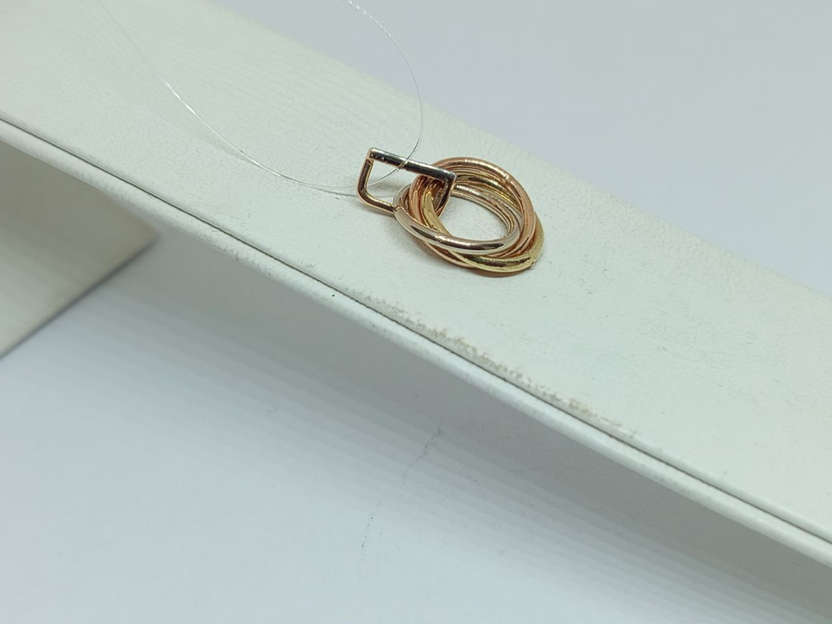 ПОДВЕСКА С КАМНЯМИ (Au 585)