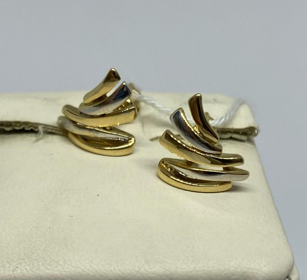 СПУС585 СЕРЬГИ ПУСЕТЫ (Au 585)