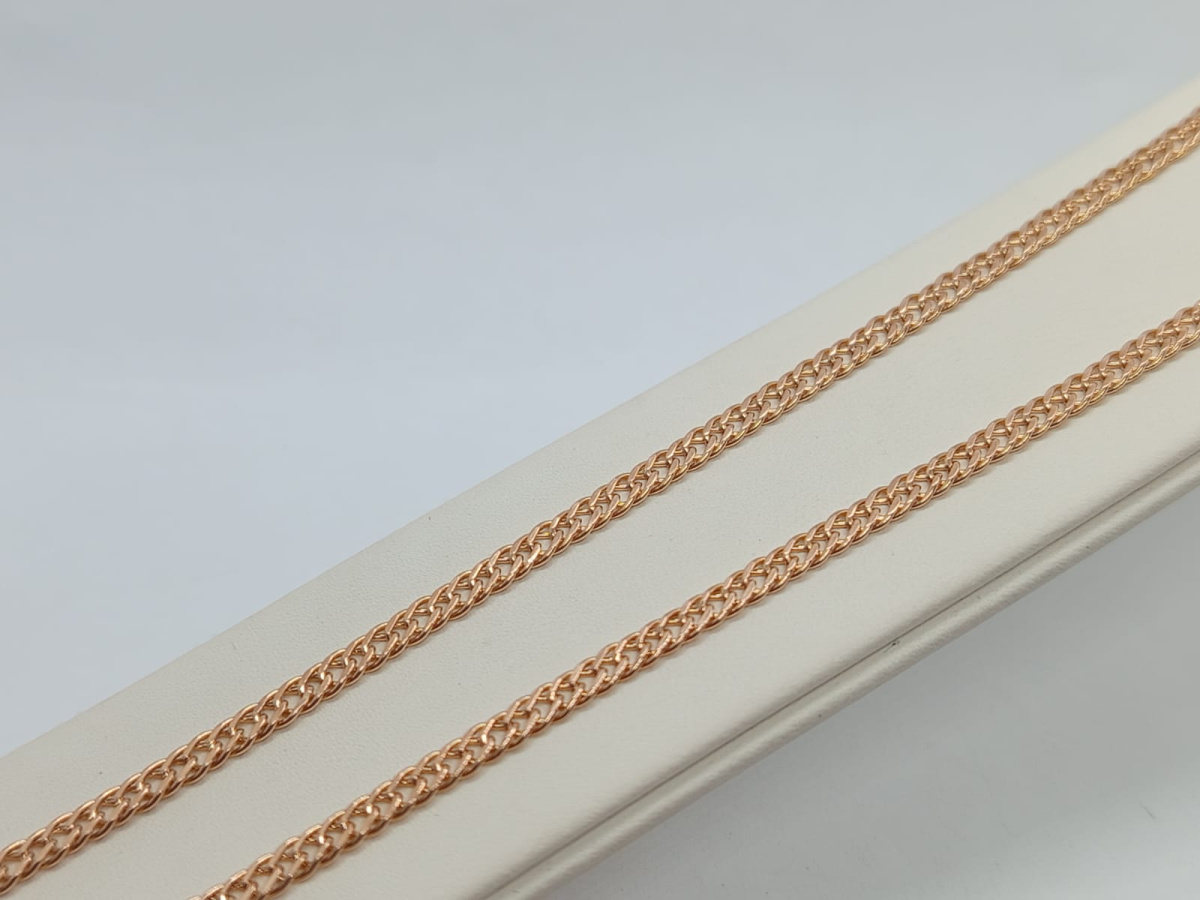 ЦЛР2585 ЦЕПЬ ПОЛНОВЕСНАЯ Ромб двойной (Au 585)