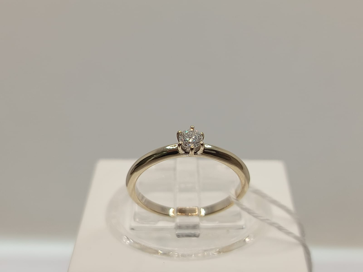 КОЛЬЦО БРИЛЛИАНТ Au 585