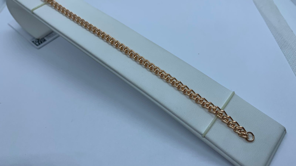 БРАСЛЕТ ПОЛНОВЕСНЫЙ Царь (Au 585)