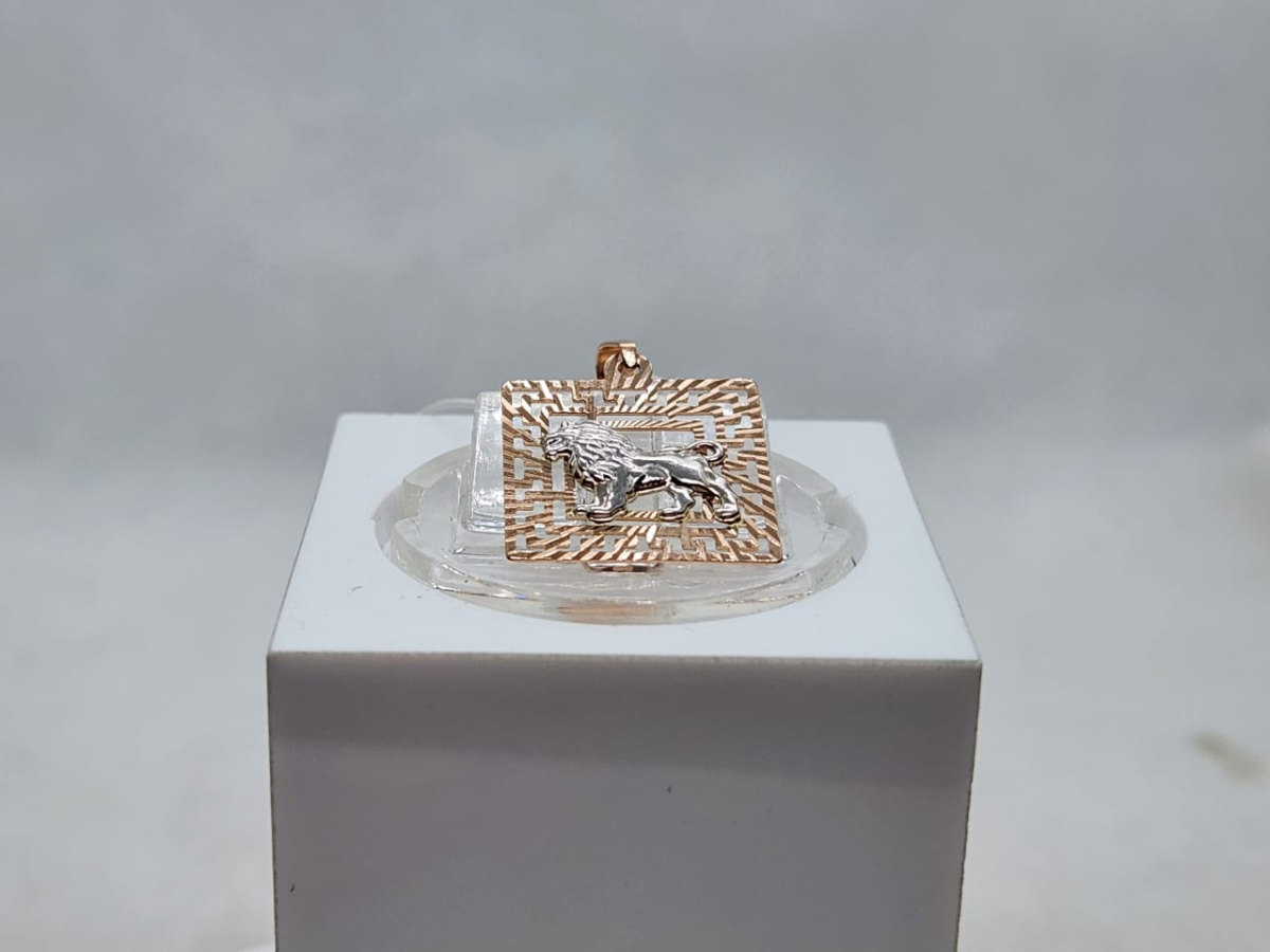 ПОДВЕСКА ЗНАК ЗОДИАКА ЛЕВ (Au 585)