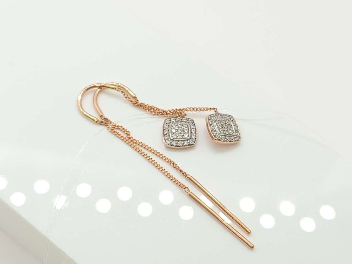 СЕРЬГИ ПРОДЕВКИ (Au 585)