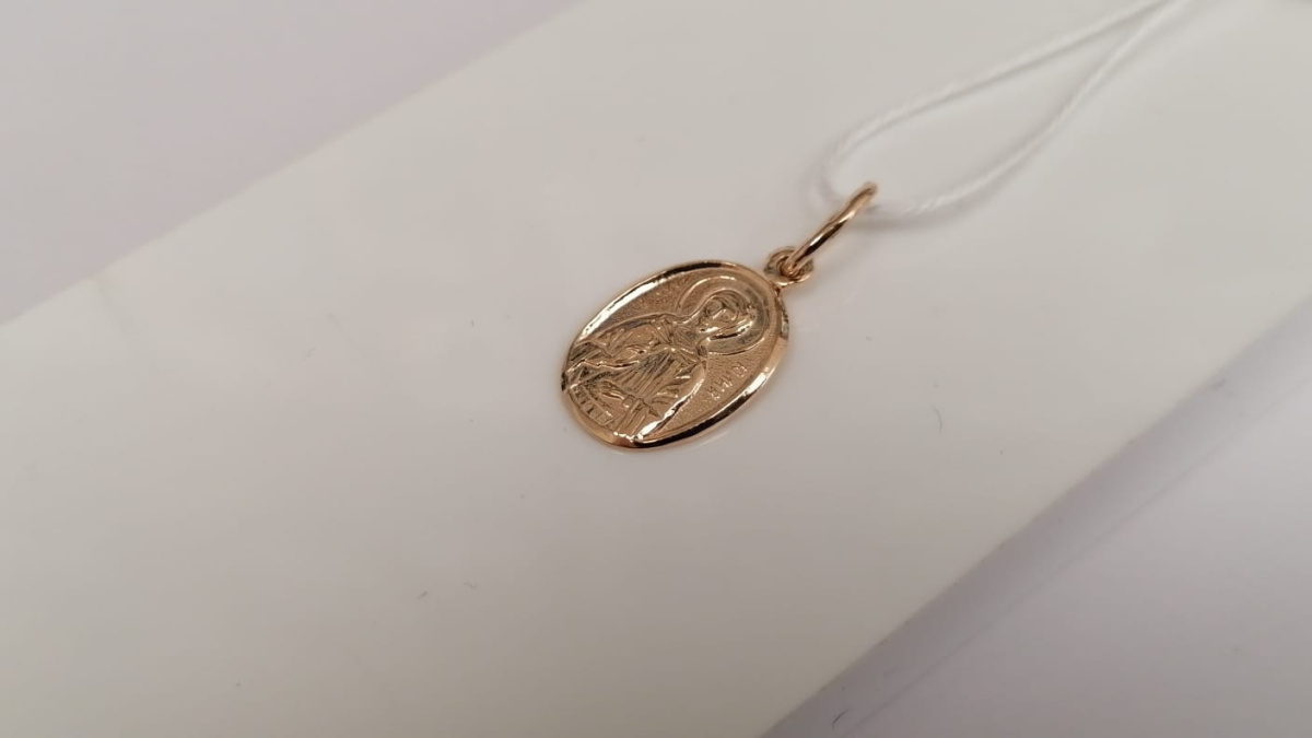 ПОДИБК585 ПОДВЕСКА ИКОНА БЕЗ КАМНЯ (Au 585)