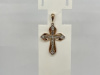 ПОДВЕСКА КРЕСТ с камнями (Au 585)