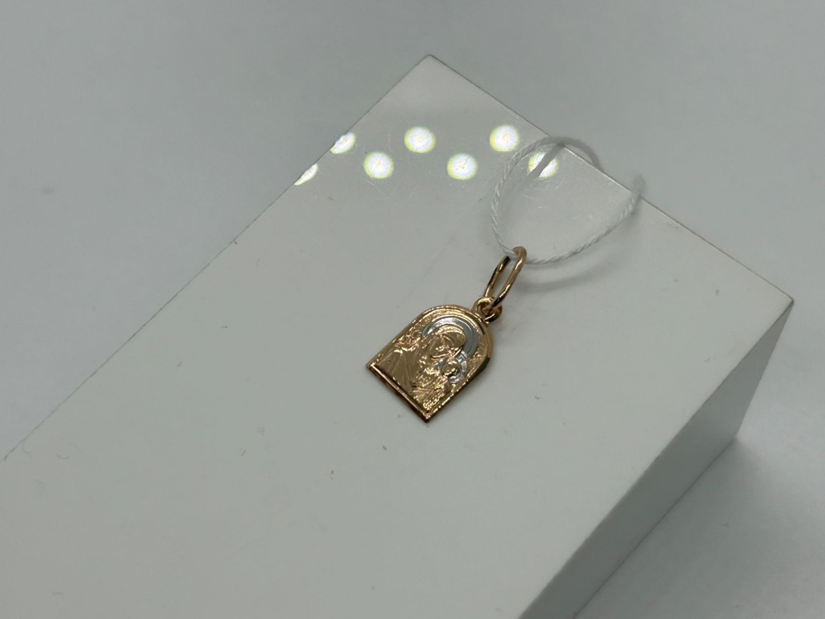 ПОДИБК585 ПОДВЕСКА ИКОНА БЕЗ КАМНЯ (Au 585)