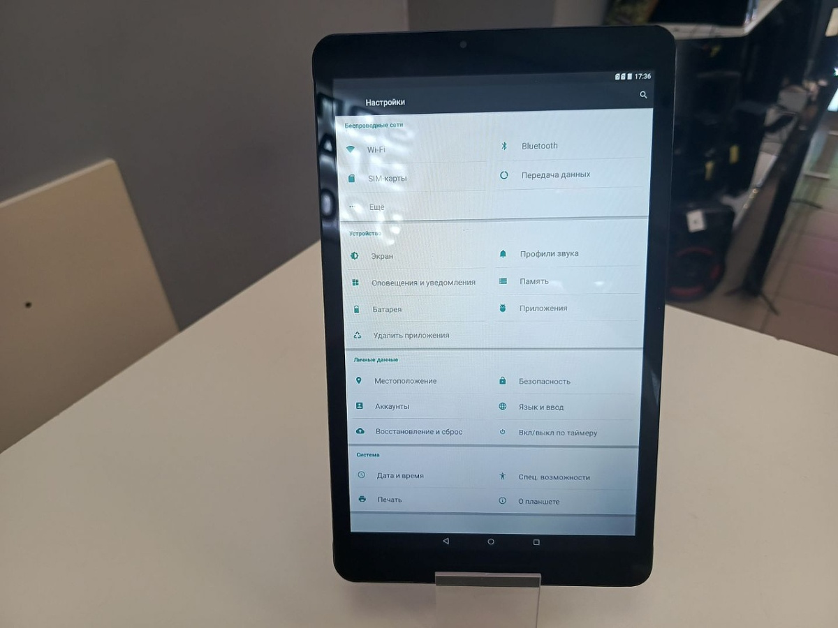 Планшет Irbis TZ101