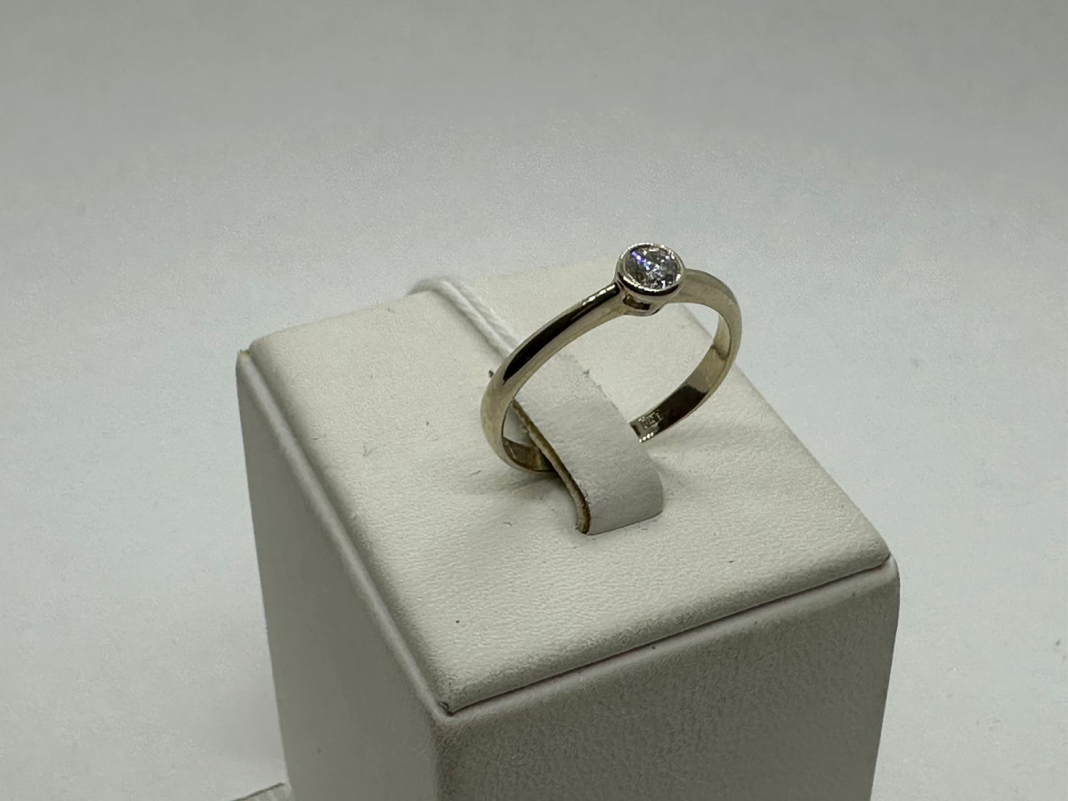 КОЛЬЦО БРИЛЛИАНТ Au 585