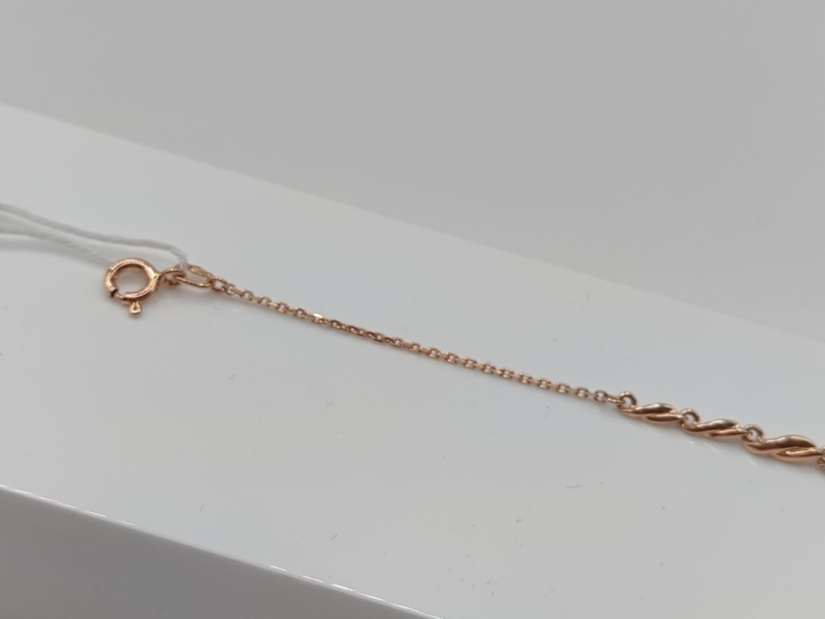 Б585 БРАСЛЕТ С КАМНЯМИ (Au 585)