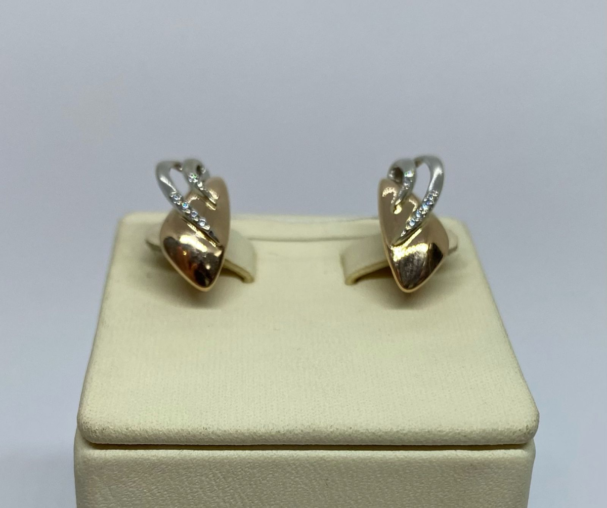 СЕРЬГИ С КАМНЯМИ (Au 585)