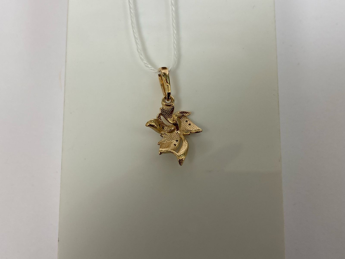 ПОДКМИ585 ПОДВЕСКА С КАМНЯМИ (Au 585)