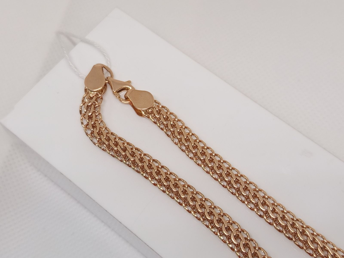 ЦЛИТ585 ЦЕПЬ ПОЛНОВЕСНАЯ Итальянка (Au 585)