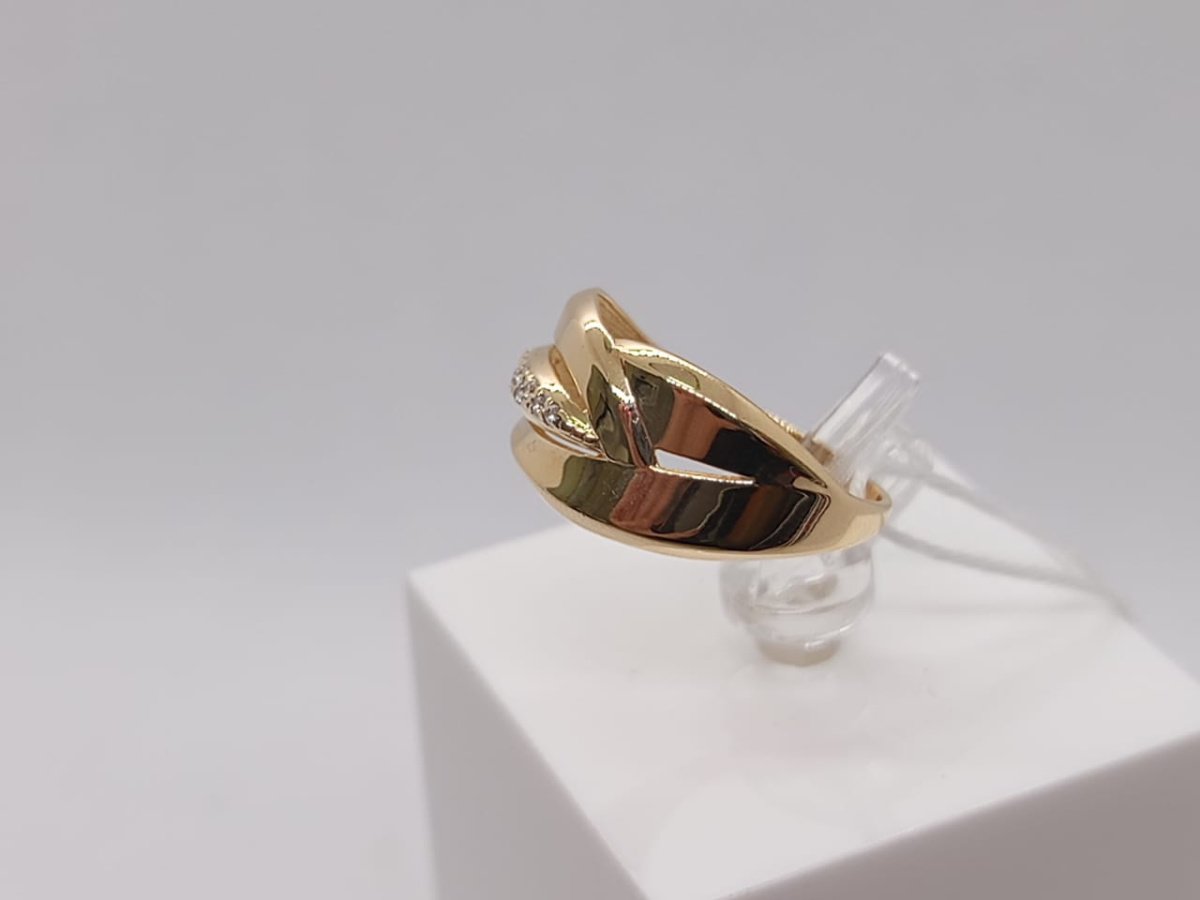 КОЛКМИ585 КОЛЬЦО С КАМНЯМИ (Au 585)