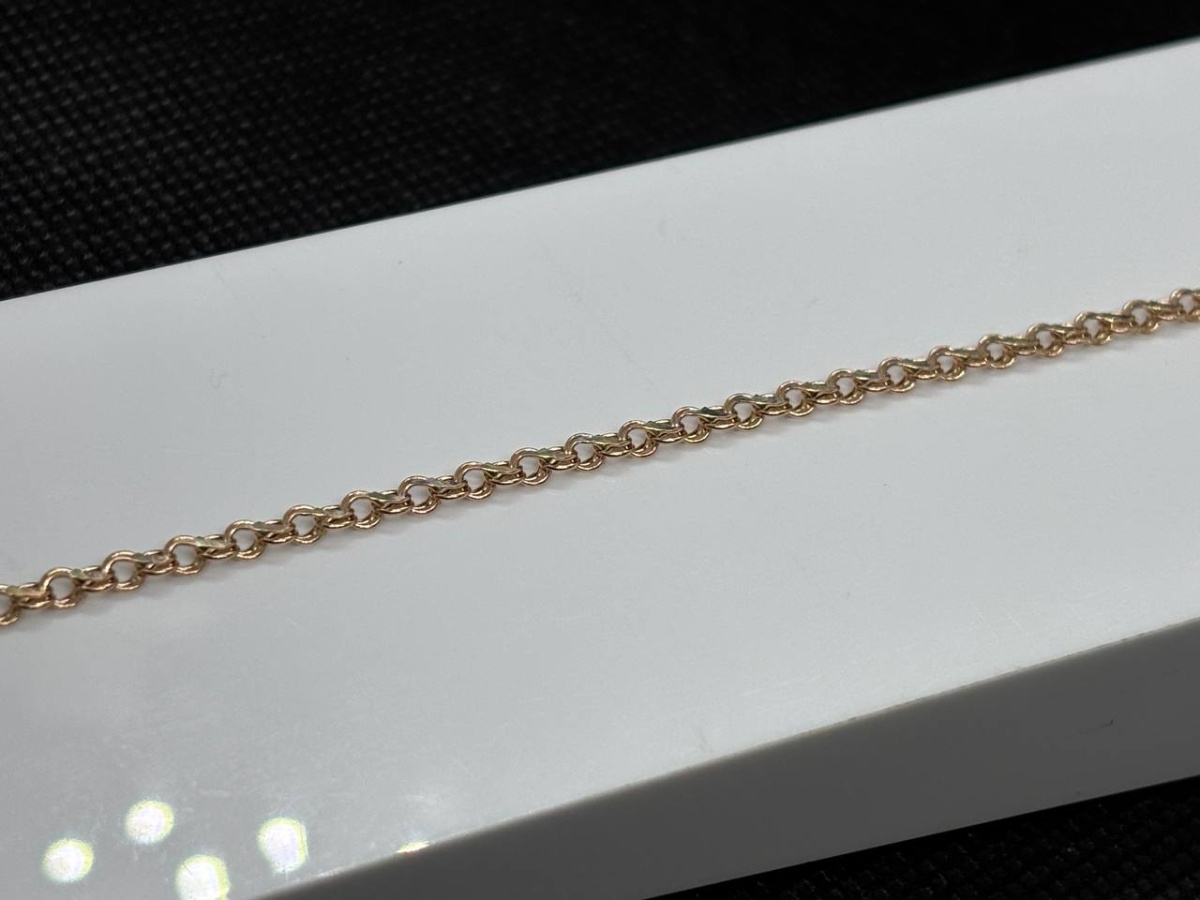 БРАСЛЕТ ПУСТОТЕЛЫЙ Кардинал (Au 585)