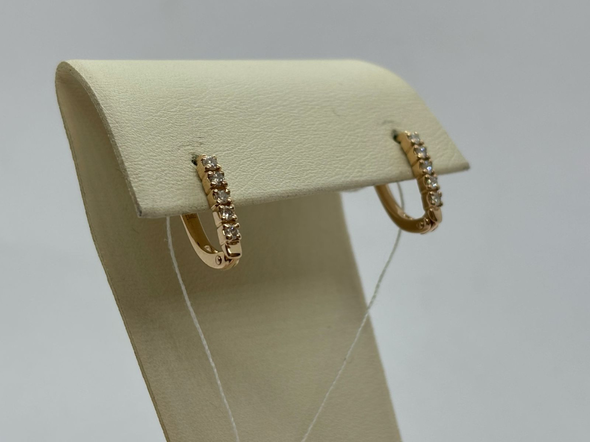 СЕРЬГИ БРИЛЛИАНТ (Au 585)