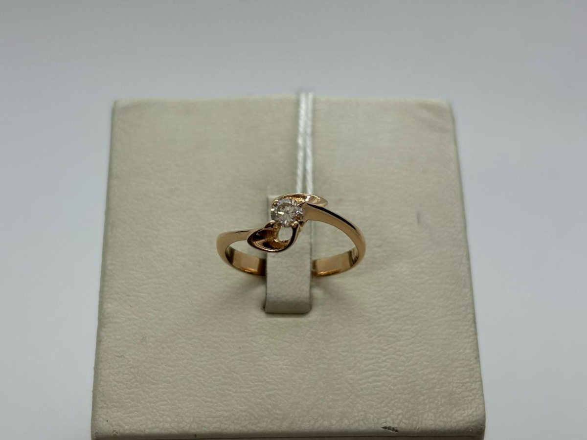 КОЛЬЦО БРИЛЛИАНТ Au 585