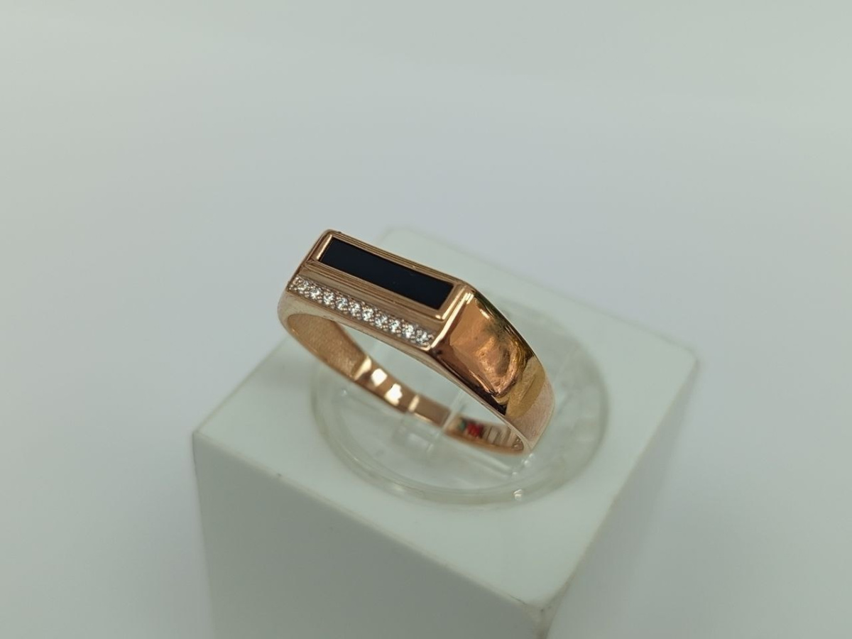 ПЕЧКМИ585 ПЕЧАТКА С КАМНЯМИ (Au 585)