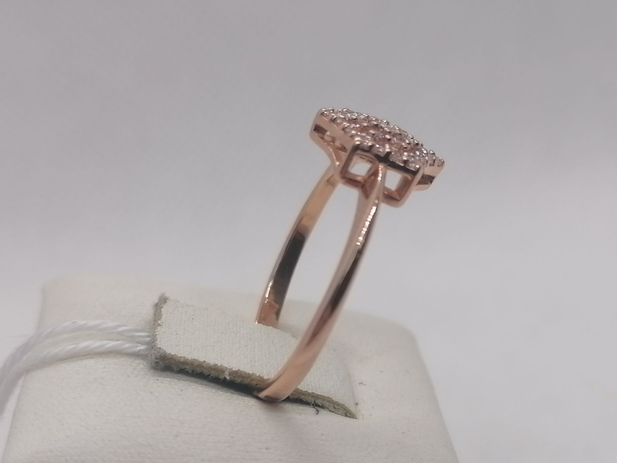 КОЛКМИ585 КОЛЬЦО С КАМНЯМИ (Au 585)