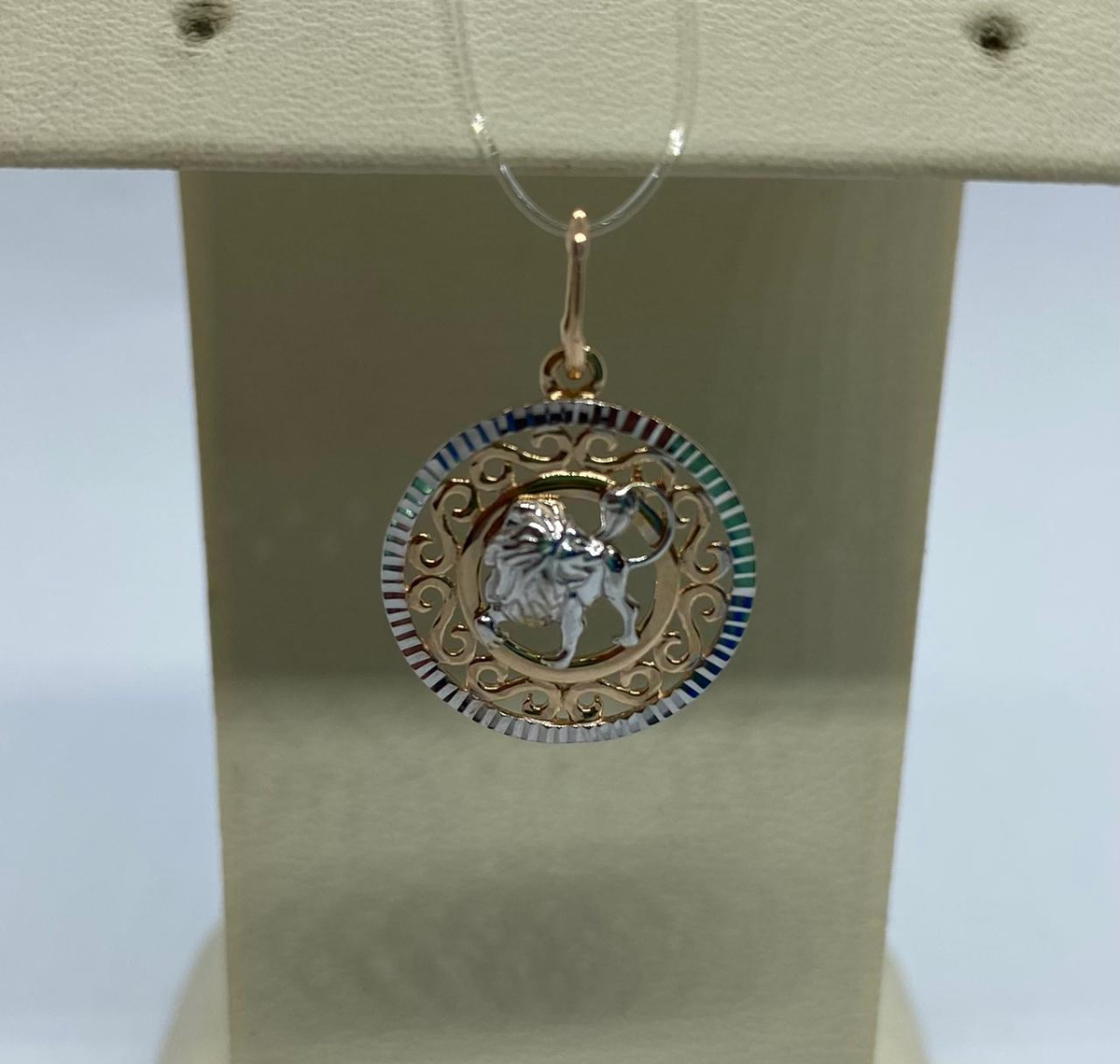ПОДВЕСКА ЗНАК ЗОДИАКА ЛЕВ (Au 585)