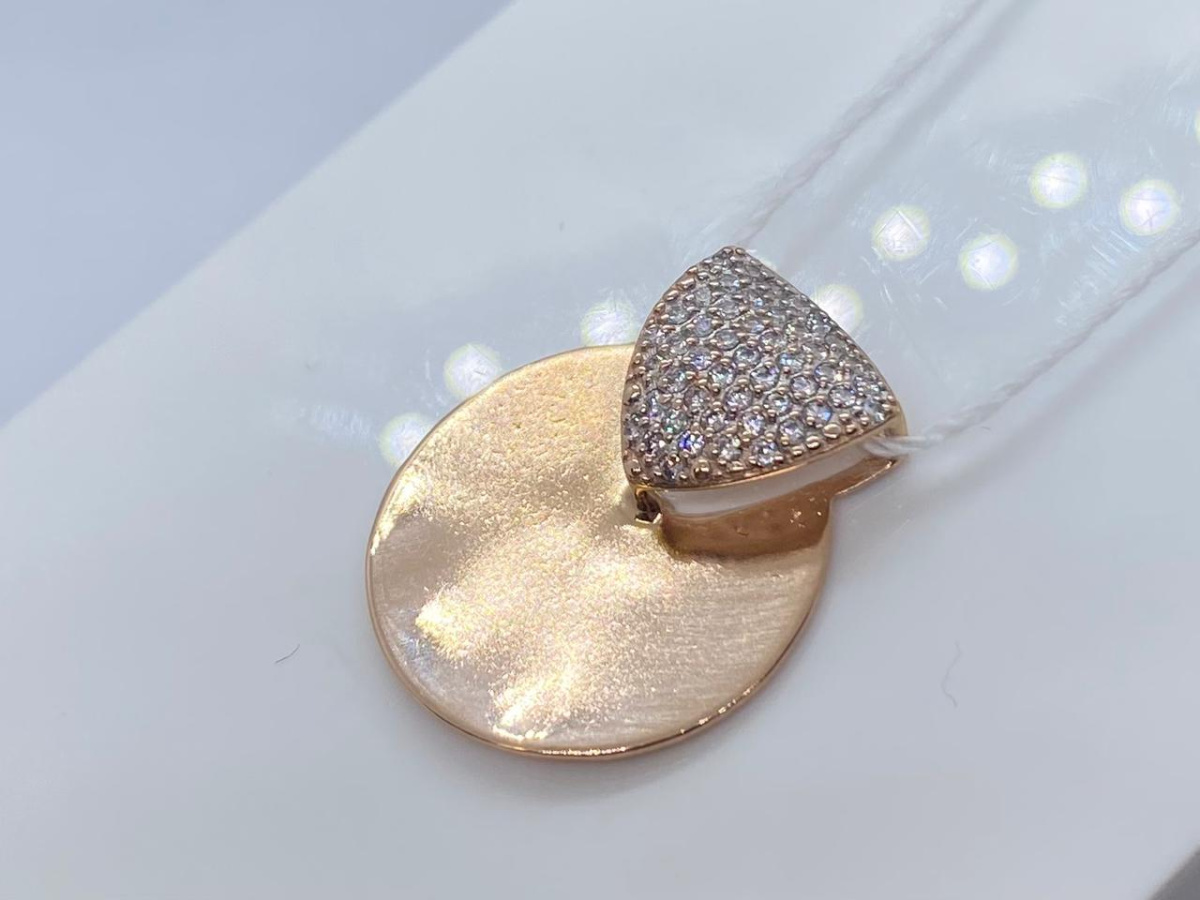 ПОДВЕСКА С КАМНЯМИ (Au 585)