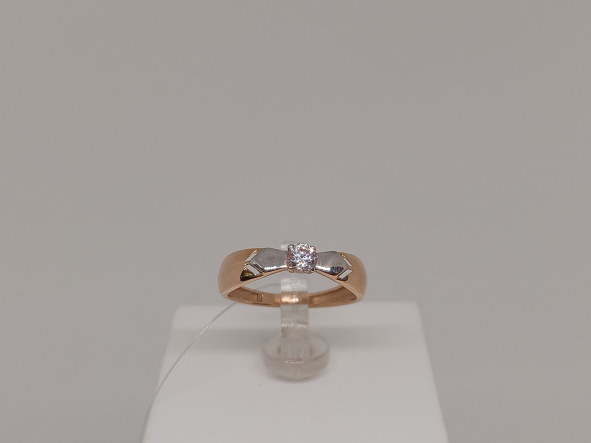 КОЛЬЦО С КАМНЕМ (Au 585)