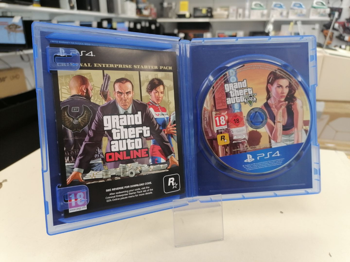 Игра Playstation 4 GTA 5