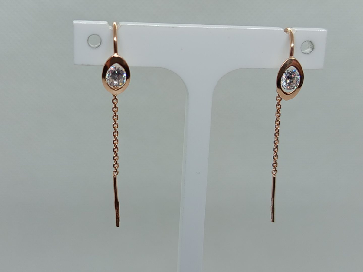 СЕРЬГИ ПРОДЕВКИ (Au 585)