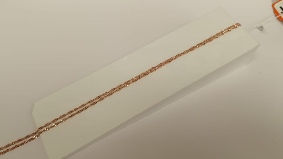 ЦЛСИ585 ЦЕПЬ ПОЛНОВЕСНАЯ Сингапур (Au 585)
