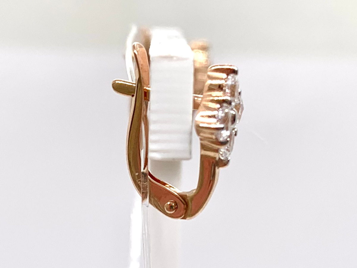 СЕРЬГИ С КАМНЯМИ (Au 585)