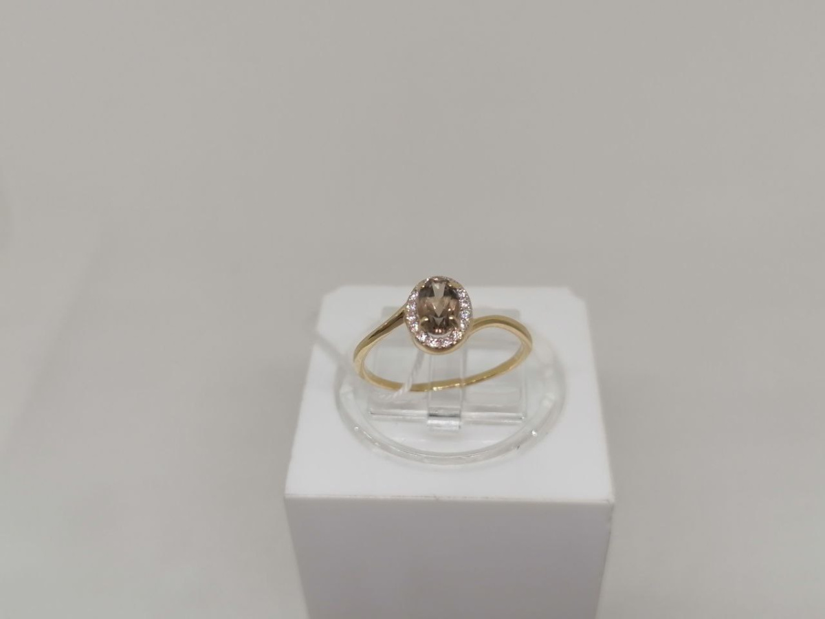 КОЛКМИ585 КОЛЬЦО С КАМНЯМИ (Au 585)