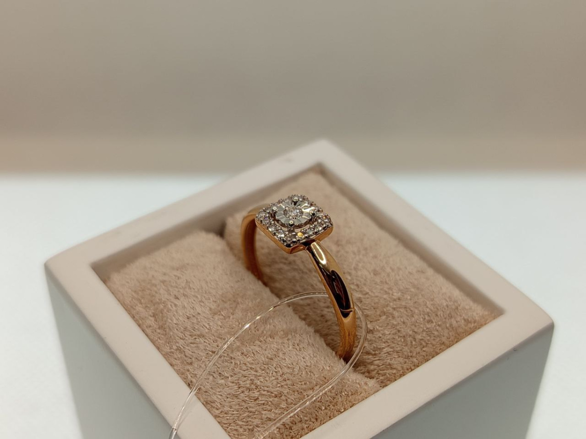 КОЛЬЦО БРИЛЛИАНТ (Au 585)