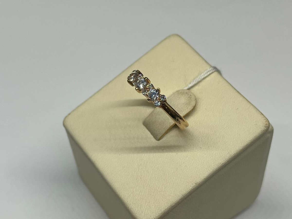 КОЛКМИ585 КОЛЬЦО С КАМНЯМИ (Au 585)