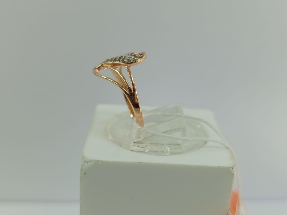 КОЛКМИ585 КОЛЬЦО С КАМНЯМИ (Au 585)