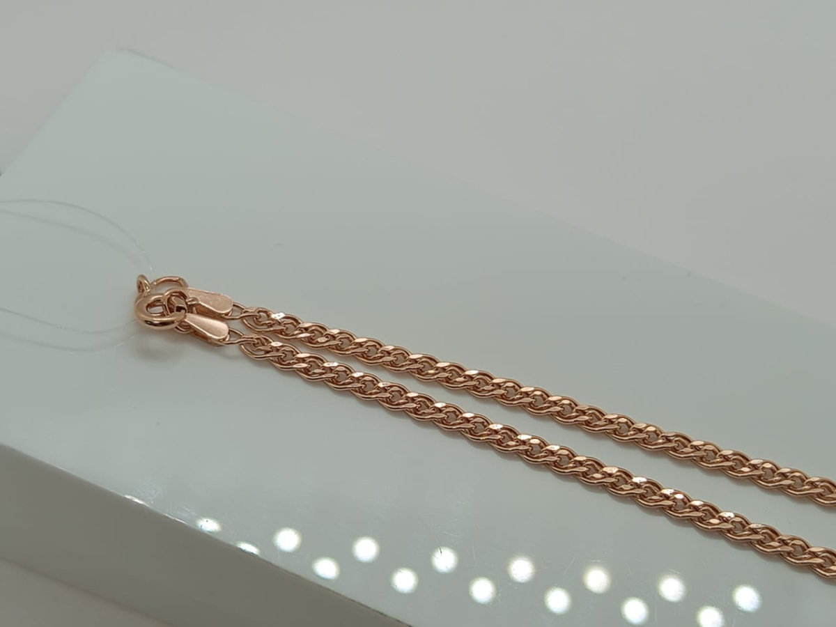 8050155П-45 ЦЕПЬ ПУСТОТЕЛАЯ Нона (Au 585)