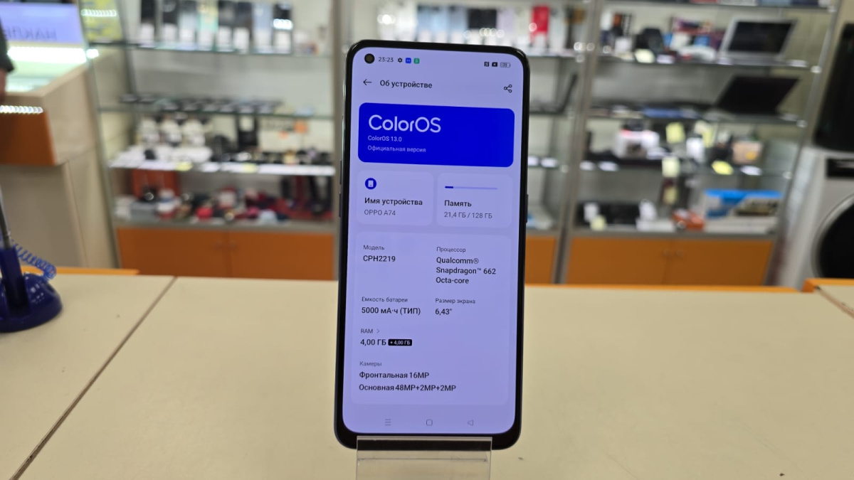 Смартфон Oppo A74