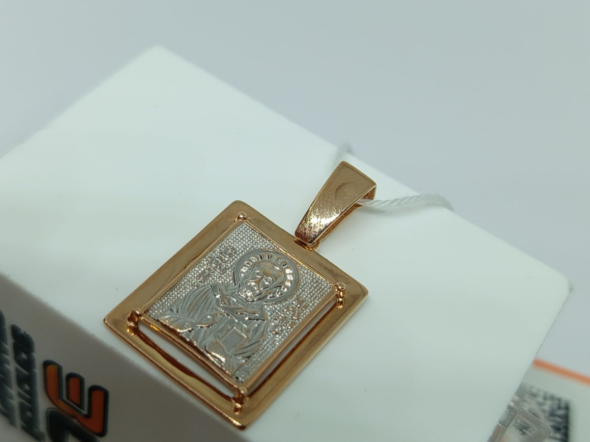 ПОДВЕСКА ИКОНА БЕЗ КАМНЯ (Au 585)