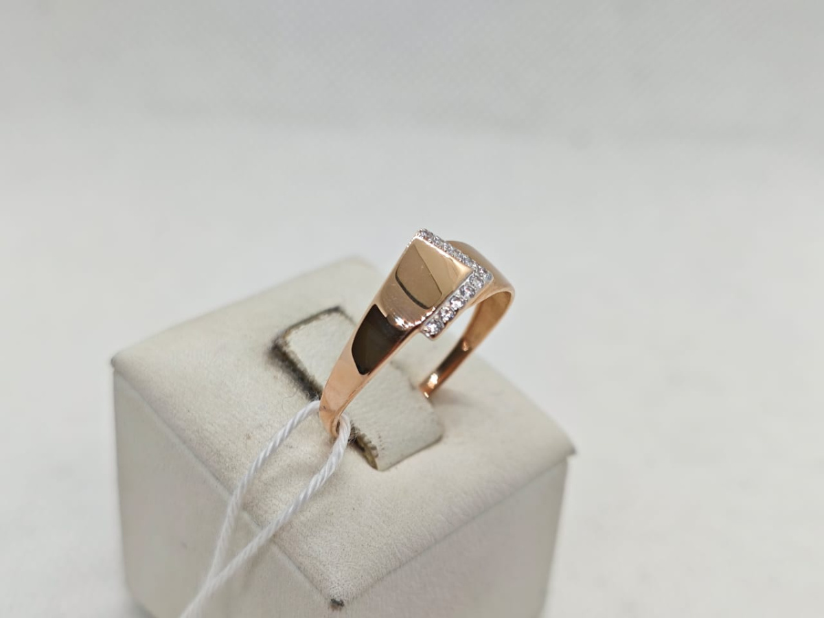 КОЛКМИ585 КОЛЬЦО С КАМНЯМИ (Au 585)