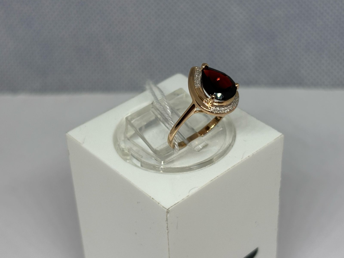 КОЛКМИ585 КОЛЬЦО С КАМНЯМИ (Au 585)