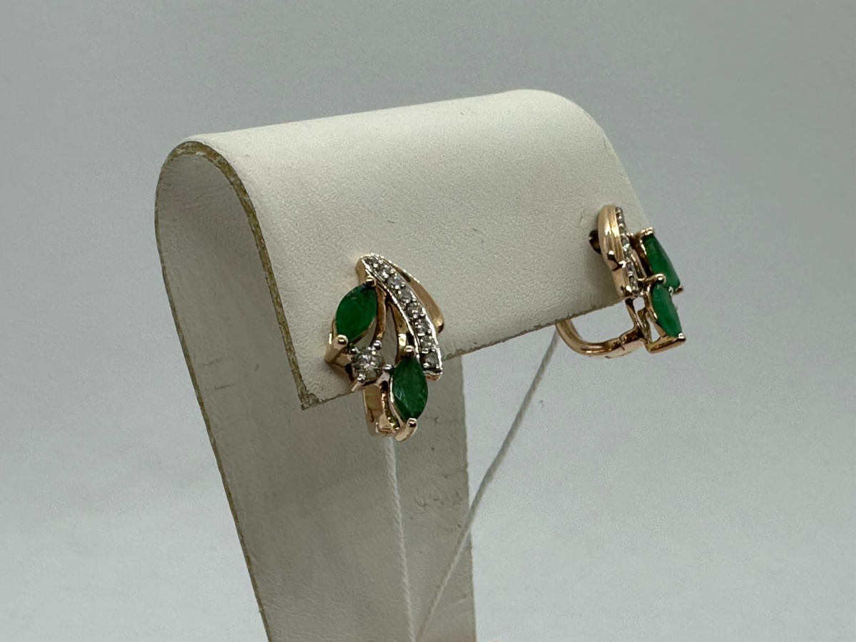 СЕРЬГИ БРИЛЛИАНТ (Au 585)