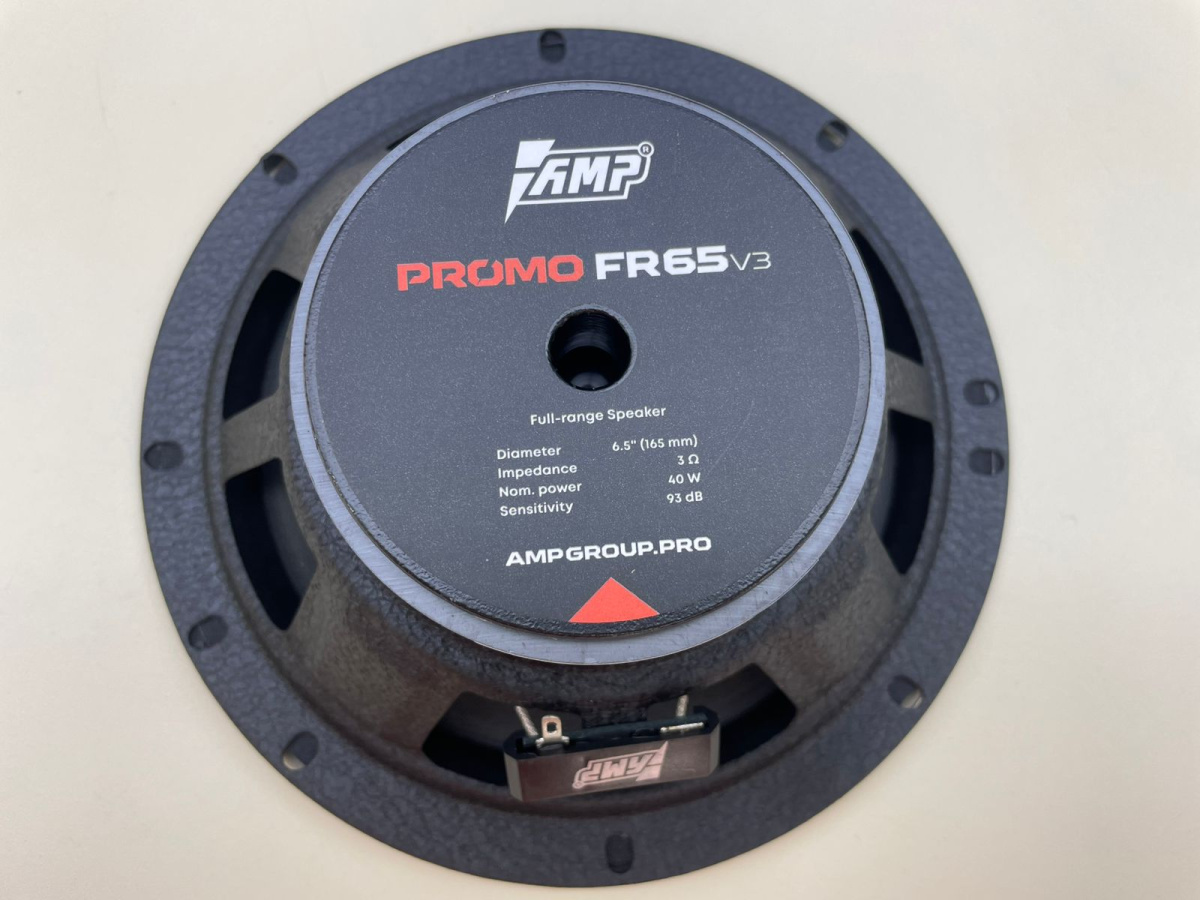 Автоакустика передняя AMP PROMO FR65 v3