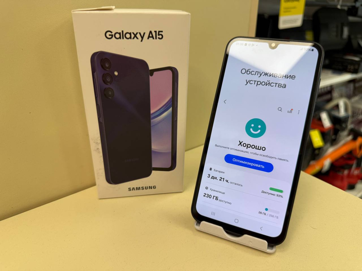 Смартфон Samsung Galaxy A15 8/256Gb